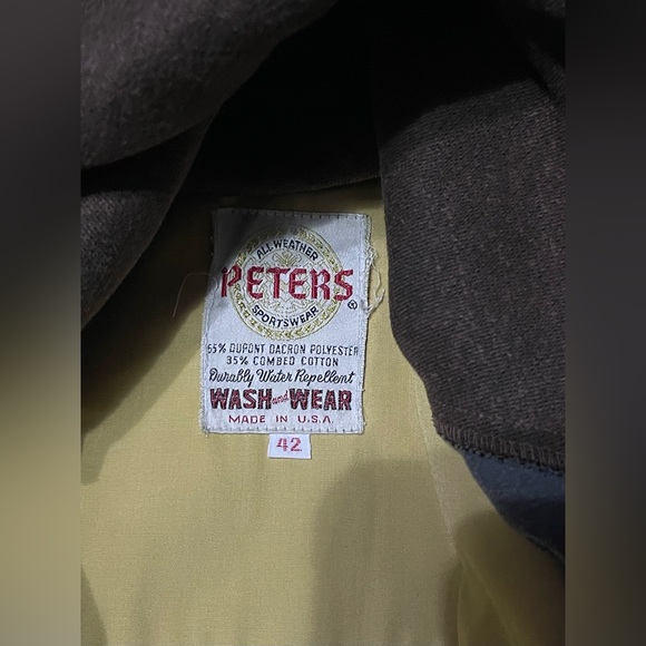 Vintage Peters jacket with liner - Picture 6 of 6